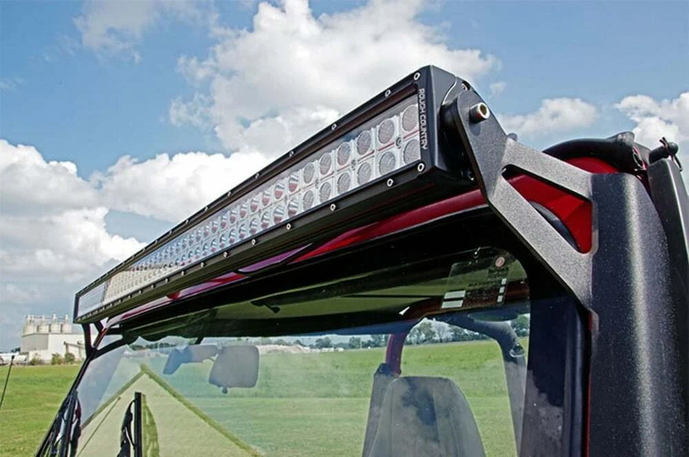 Fits Jeep Wrangler YJ(87-95) LED Light Mount Upper Windshield 50_ Straight 70508
